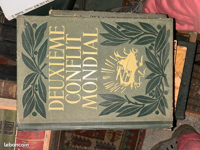 Livre ancien : le deuxième conflit mondial 1947 (image 1)