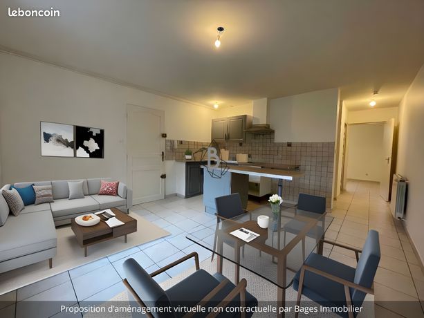 Appartement 2 pièces 37 m²