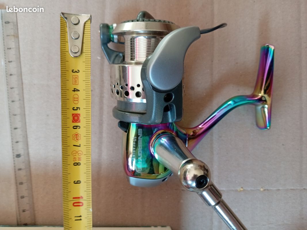 Moulinet De Pêche Vintage Quantum XR20F – Rotor équilibré – Pêche En Eau Douce – Fabriqué à Hong Kong
