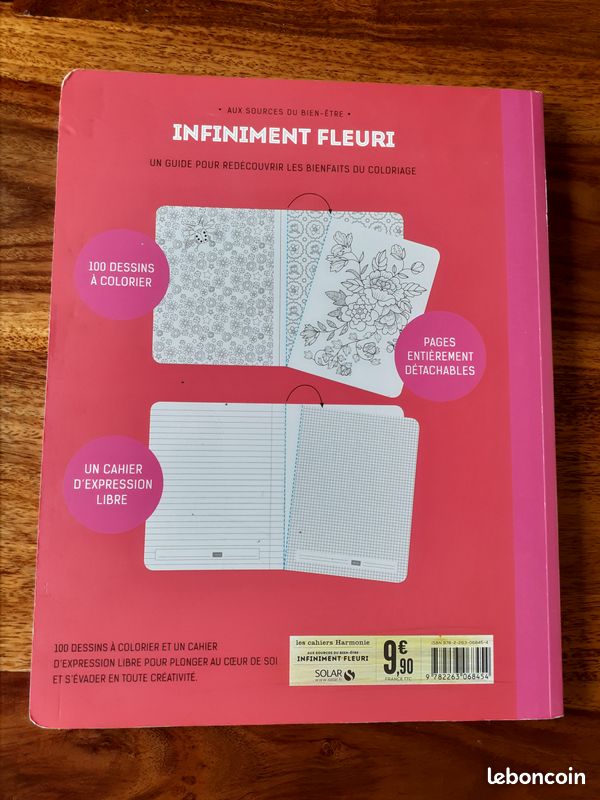 Livre coloriage "Infiniment fleuri" (image 2)