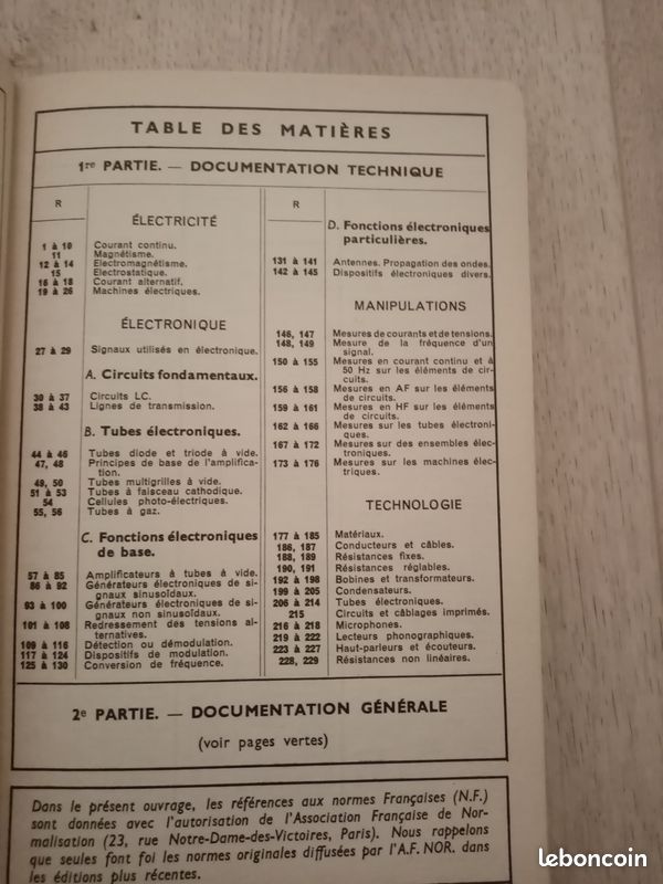 Electronique appliquée : Examens d'électronicien, C.A.P., B.E.I., B.P., B.T., par M. Bibal et P. Heiny - Aide mémoire Delagrave (image 3)