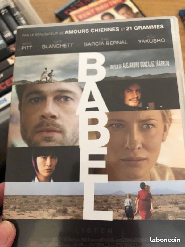 DVD Babel Brad Pitt (image 1)