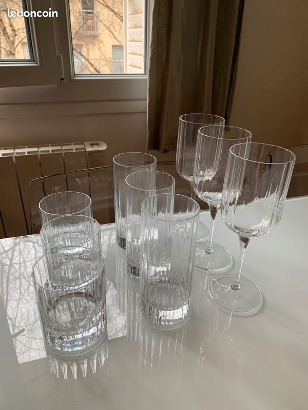 Vends 3 lots de 6 verres (image 1)