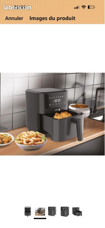 Air fryer fagor Cooking Fry 6.5L Digital FGR65 (image 2)