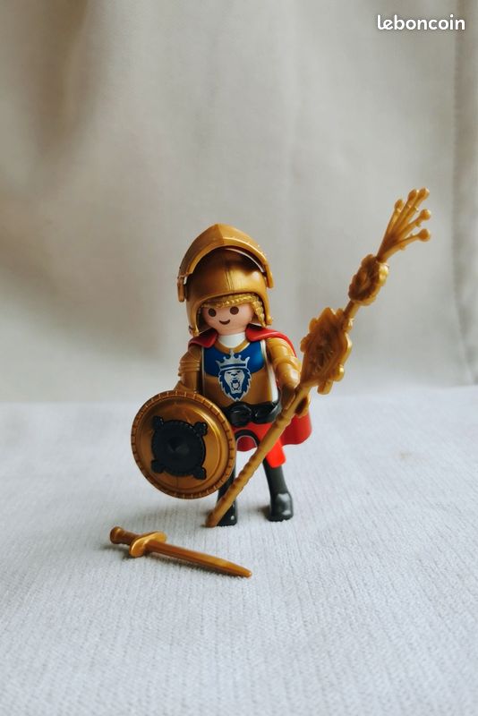 Playmobil chevalier armure d'or (image 1)