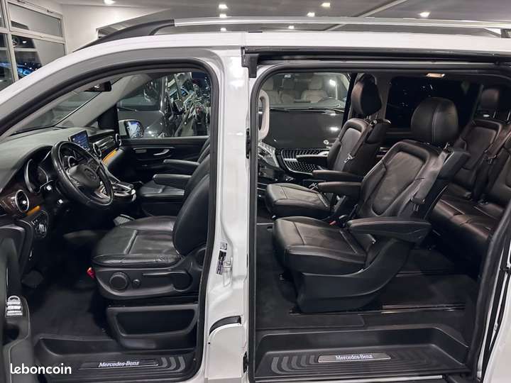 Mercedes classe v ii long 250 d avantgarde 9g-tronic 2 toits ouvrants burgmester equipé pmr amovible si necessaire 990 euros sans apport (image 14)