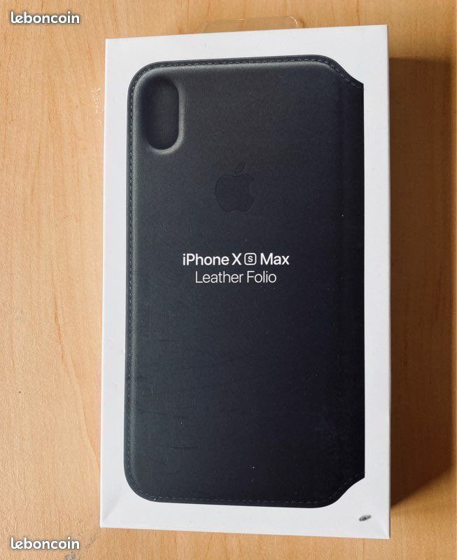Housse coque folio case apple iphone xs max (image 1)
