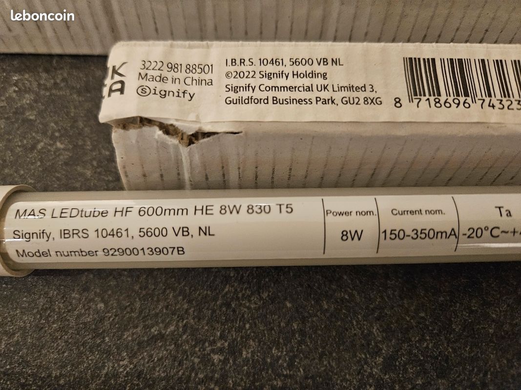 Lot de 3 Tubes LED Philips Master T5 (image 3)