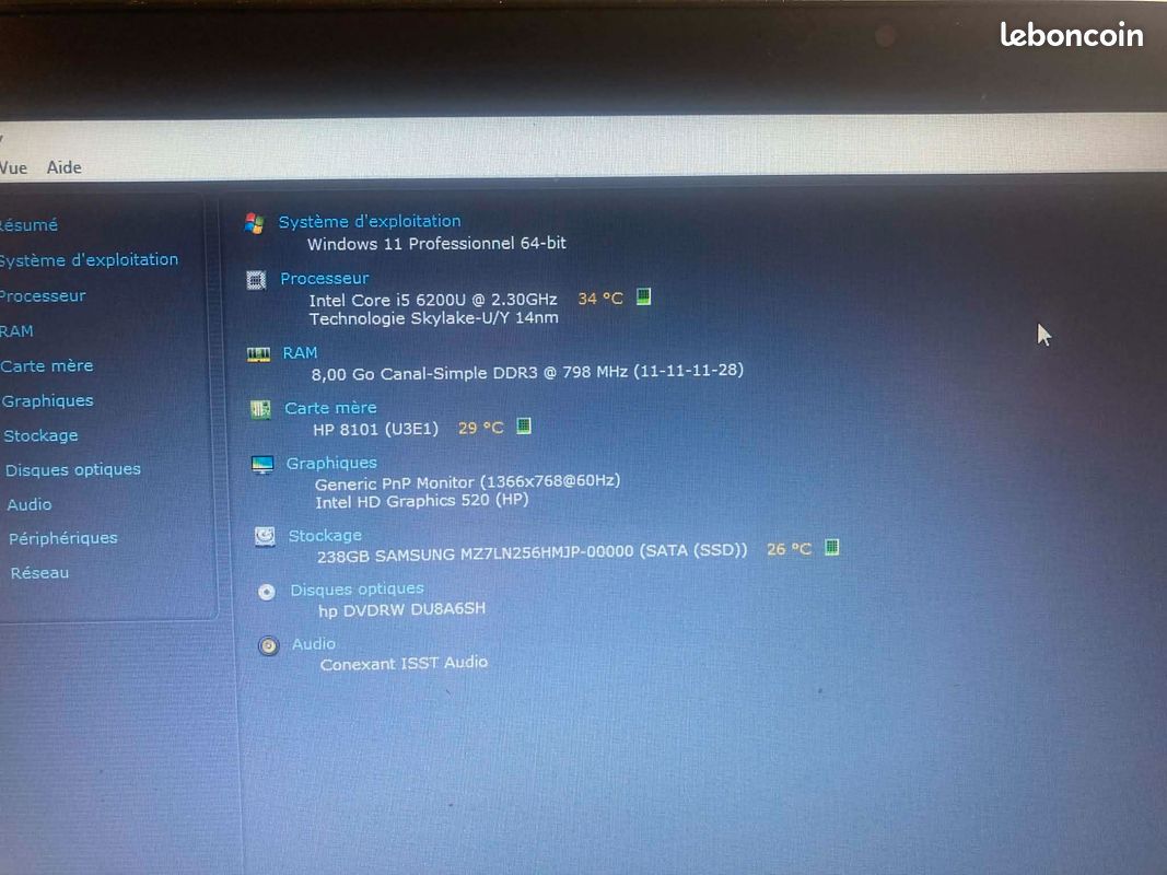 HP ProBook 450 G3 Intel Core i5 (image 8)