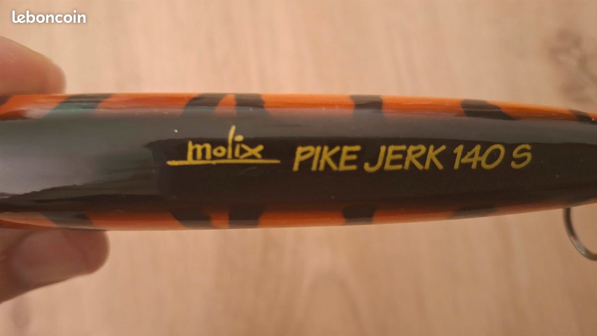 Leurre Dur Molix Pike Jerk 140 14cm 85g Affondant - Spinning Hard Bait