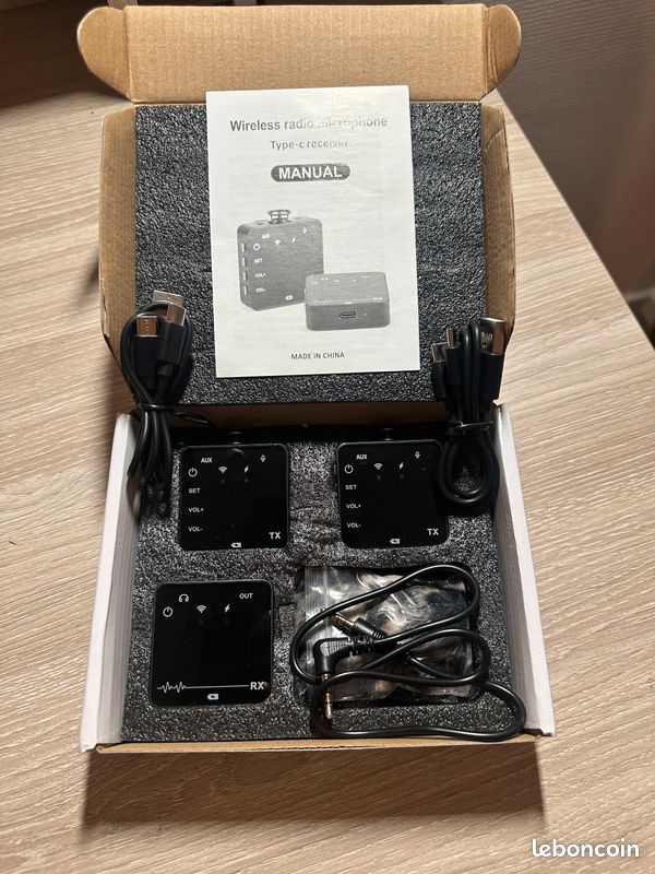 Microphone pour téléphone et PC sans fil (image 1)