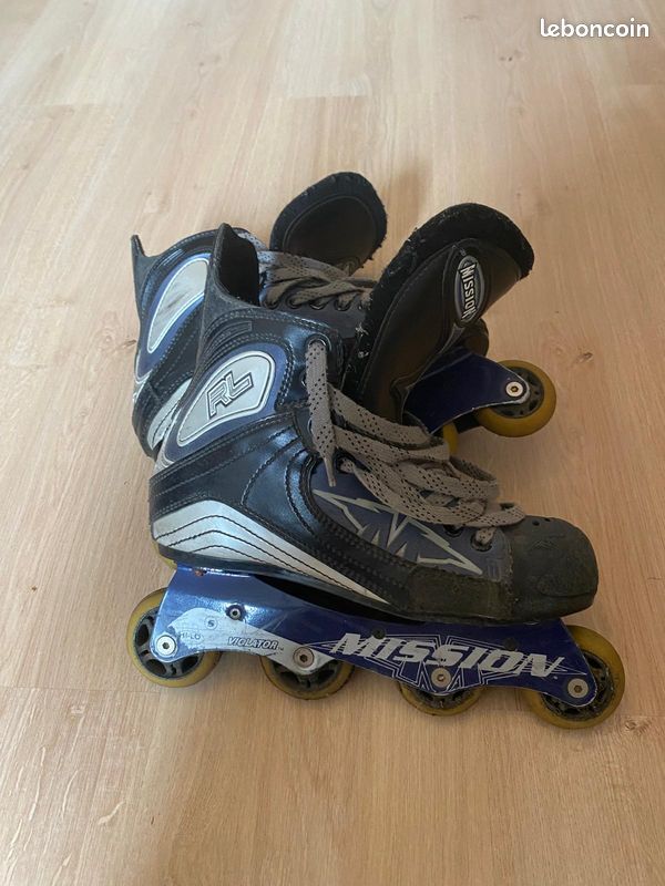 Patins Roller Hockey Mission Pour Enfant Taille 9 (image 1)