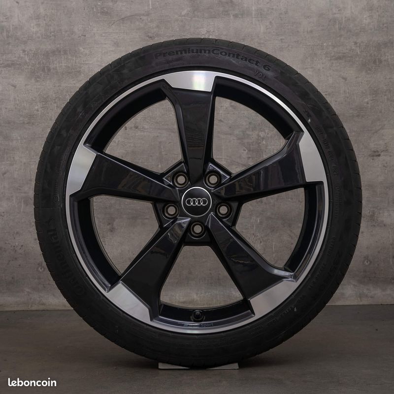 4 Jantes 18" pouces type new rotor EJ153 8,0 18 5x112 ET45 A3 A4 A6 A8 Q2 Q3 S3 S4 TT (image 1)