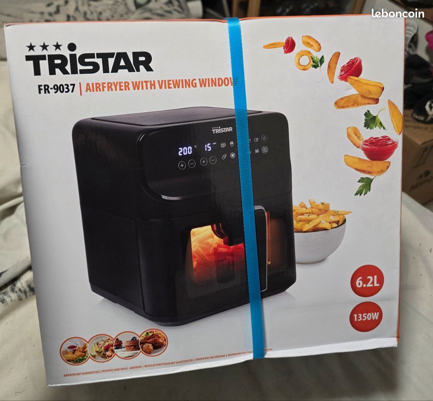 Air fryer avec fenêtre (image 1)