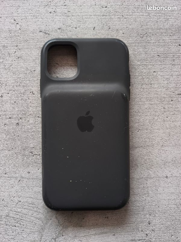 Smart Battery Case Officielle Apple pour iPhone 11 - Gris Anthracite (image 2)