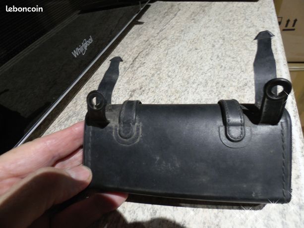 Sacoche D'outils Vintage Pour Vélo – Années 60, Style Motobécane, Plastique Rigide Sans Outil