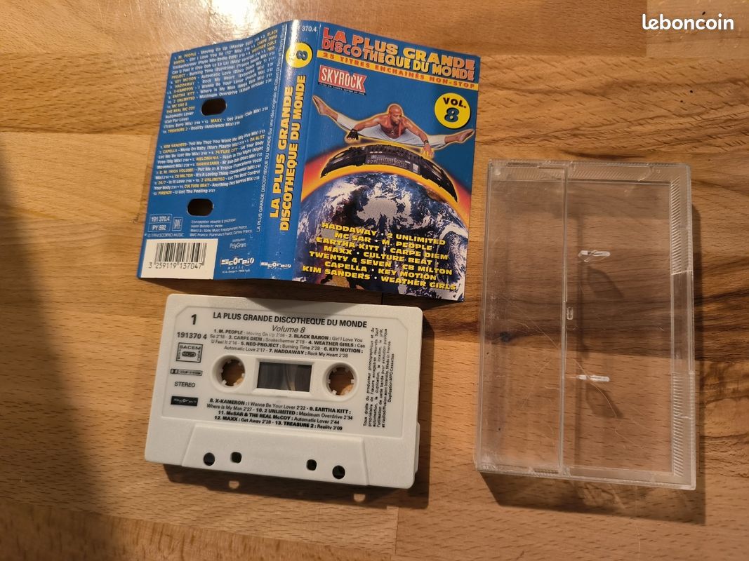 2 K7 AUDIO "La Plus Grande Discothèque Du Monde" (image 2)