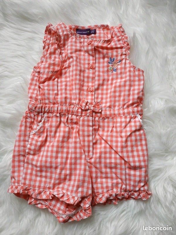 Lot vêtements Sergent Major été fille 12 mois (image 5)
