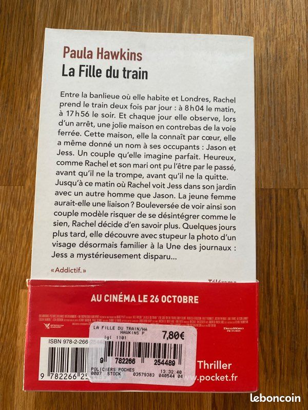 Livre Paula Hawkins (image 3)