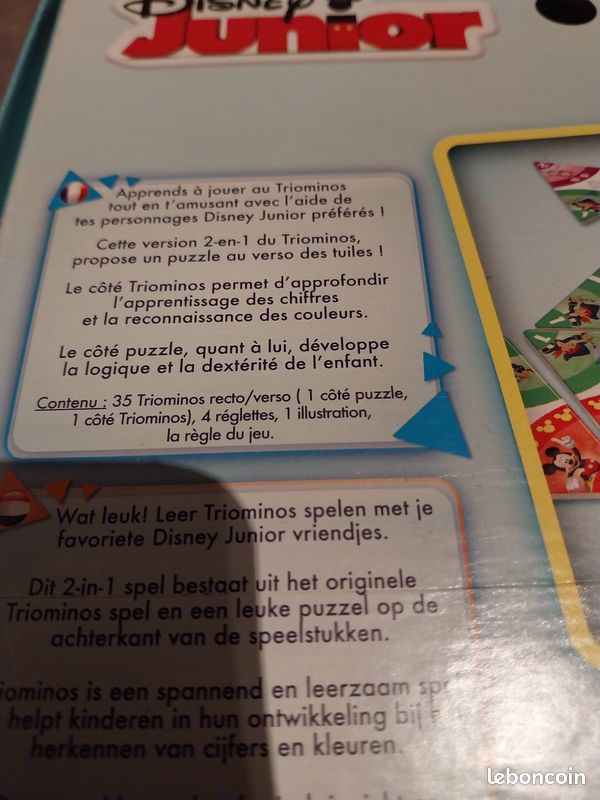 Jeu Triominos 2 en 1 de Disney Junior (image 6)