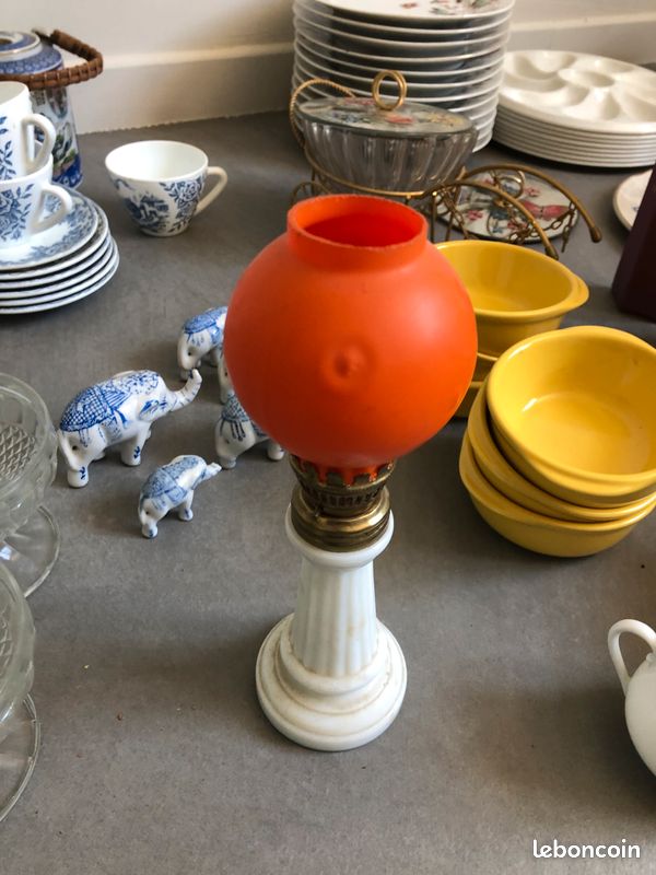 Lampe à pétrole vintage (image 1)