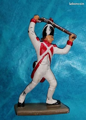Figurine Starlux Soldat Empire Napoléon Fantassin - Plastique Vintage Occasion