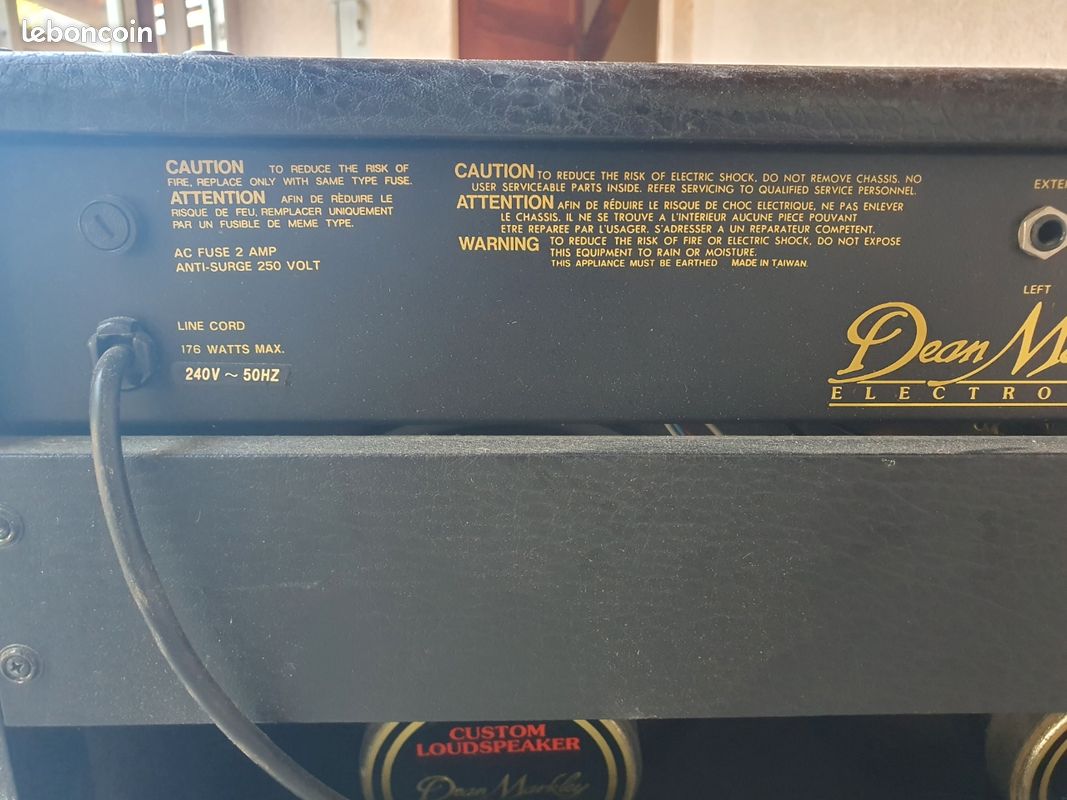 Ampli Dean Markley chorus (image 3)