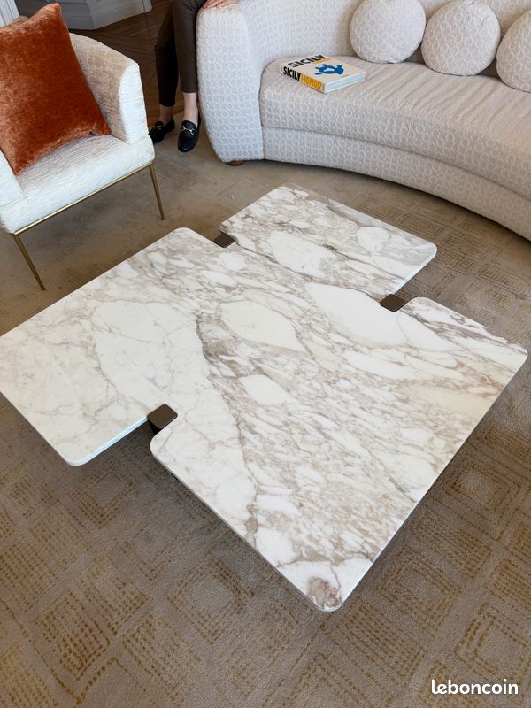 Table Jacob Minotti en marbre (image 2)