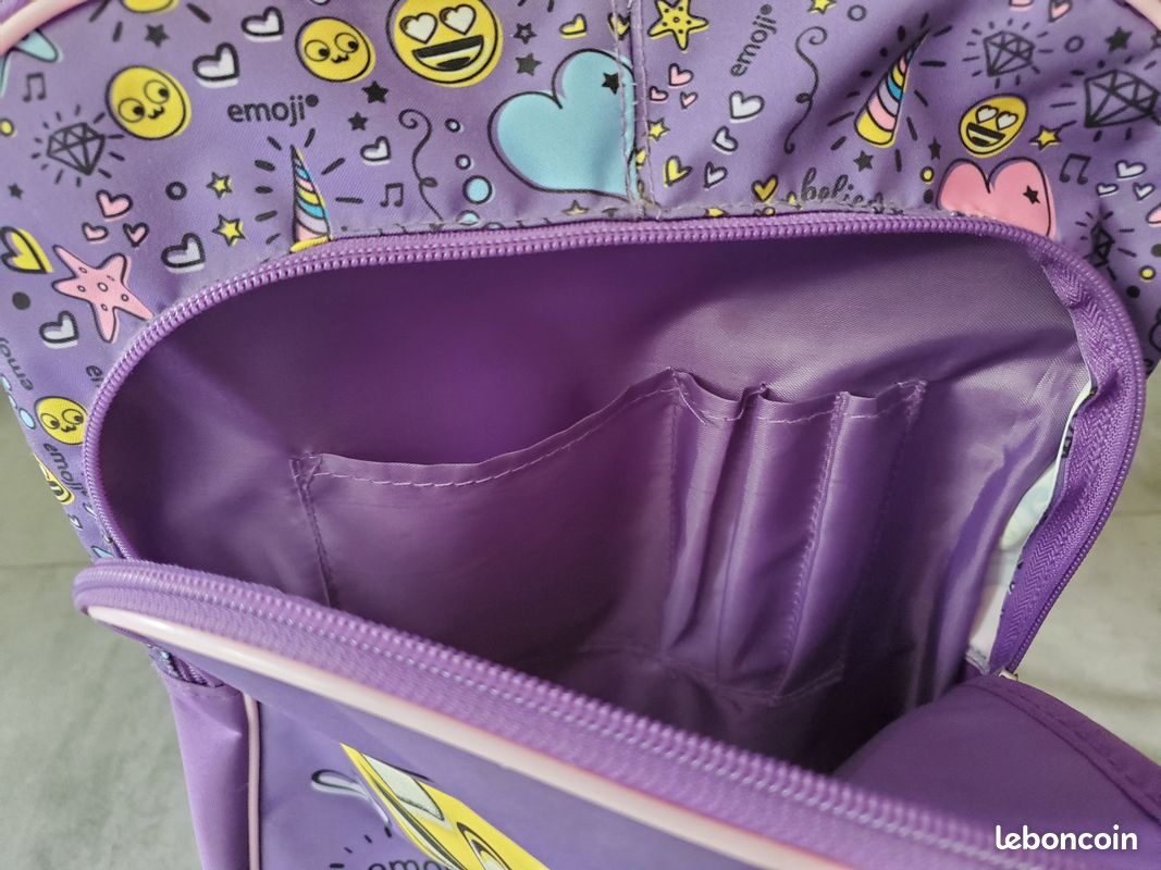 Lot De 10 Sacs à Dos Emoji Avec Cordon De Serrage - Idéal Enfants Fête Anniversaire Ou Noël