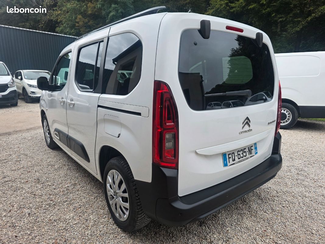 ✅CITROEN BERLINGO TAILLE M BLUE HDI hdi 100s&s BVM5 SHINE ⏩️PREMIERE MAIN⏩️ AVEC ENTRETIEN CONSTRUCTEUR (image 3)