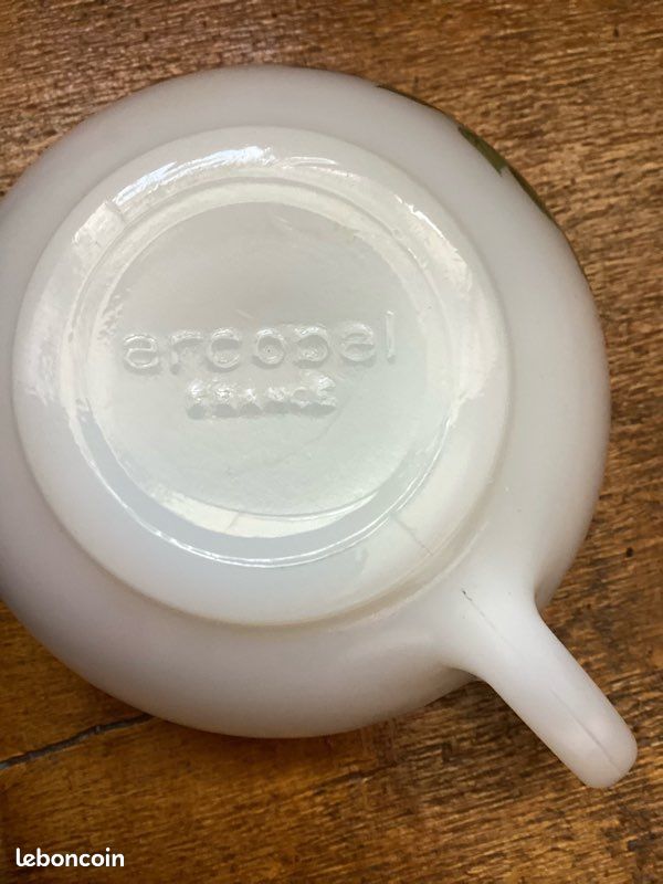 6 tasses arcopal motif pomme (image 9)