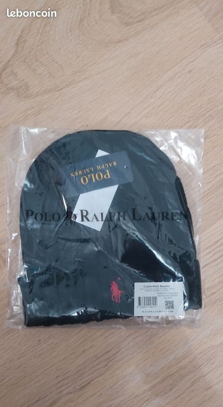 Bonnet polo RL bleu nuit (image 4)