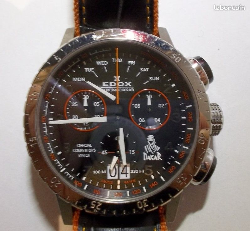 Montre EDOX CHRONODAKKAR édition Limitée - Neuve, Jamais Portée - 500 Exemplaires