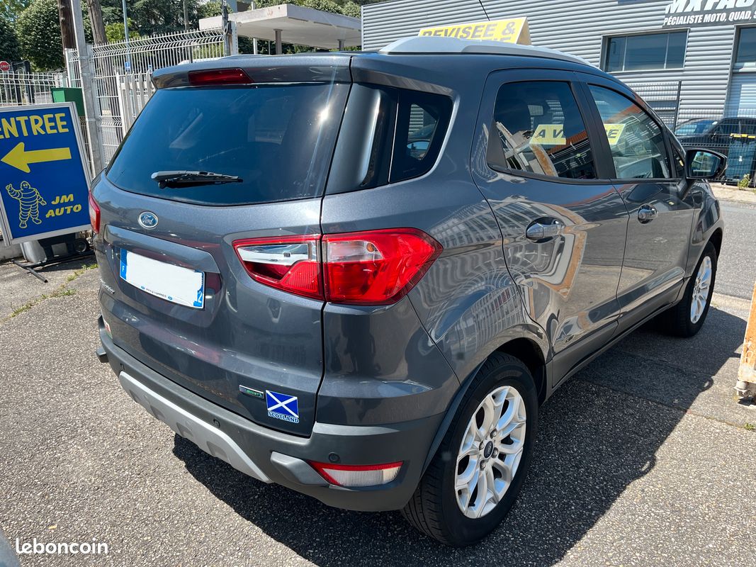 A saisir ecosport essence 125cv 131.200kms cuir clim possibilite garantie 12 / 24 / 36 mois (image 3)