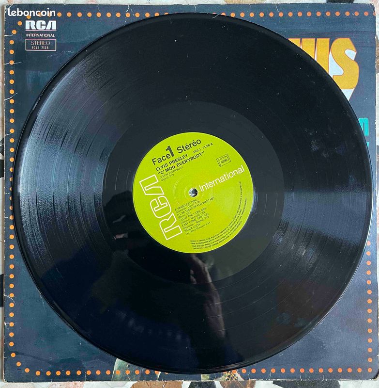 ♥🎼33t🇺🇸 ✦ Elvis Presley (C'Mon Everybody) ✹ 1975 (image 3)
