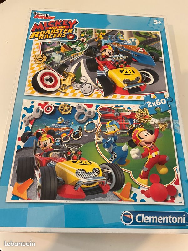 Puzzle Mickey and the Roadster racers (image 1)