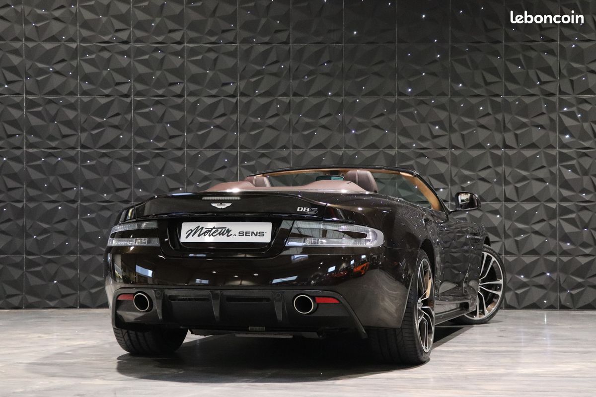 Aston Martin DBS Volante V12 Touchtronic - Configuration Unique - B&O - Carbone - Entretien Full AM (image 2)