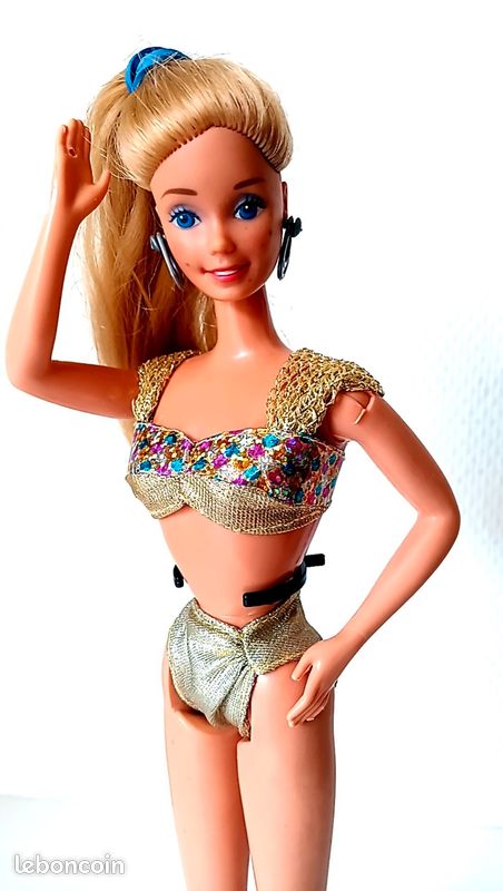 Barbie - Sirène Lumières De Rêve - Poupée - Jeux - Jouets