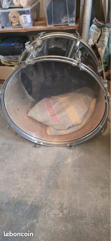 Batterie acoustique complète powerbeat – noire – avec cymbales & hardware (image 4)