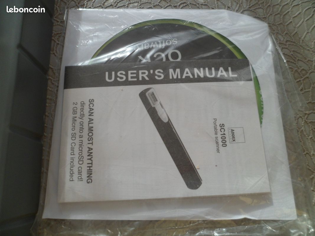 Scanner portable ADDEX 900 DPI - Accessoires informatique