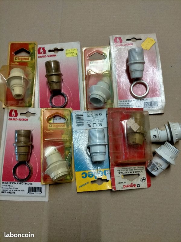 Douilles électrique neuve pour e14 (image 1)