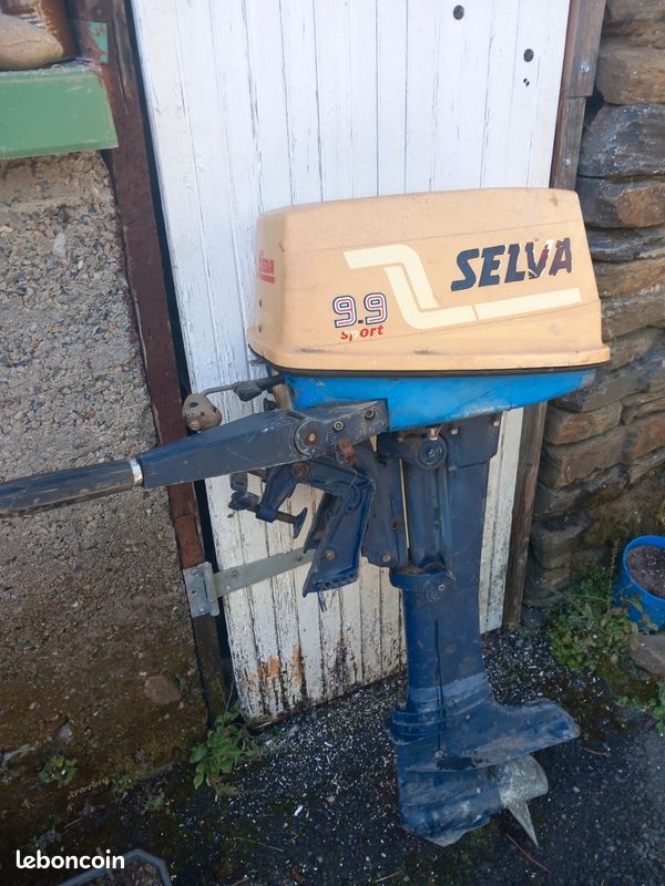 Moteur bateau Selva 9,9 cv (image 1)