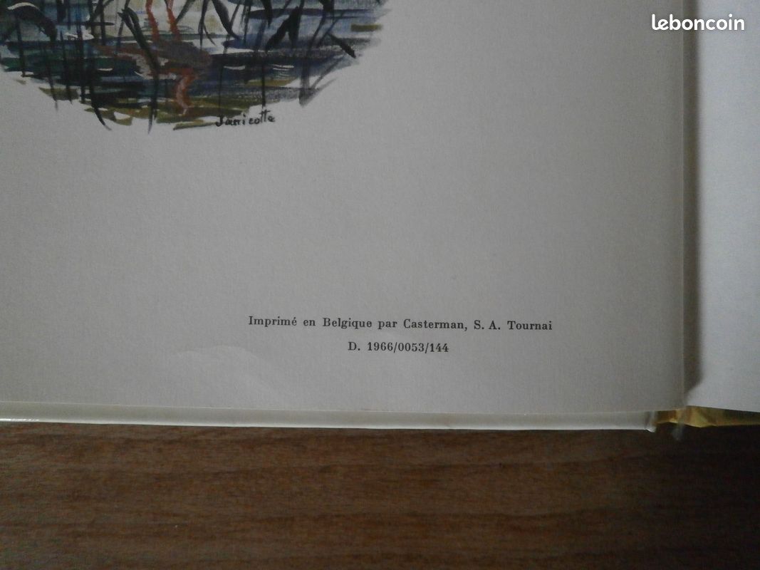 Livre - LA CHEVRE DE M. SEGUIN - Casterman - France 1966 (image 2)