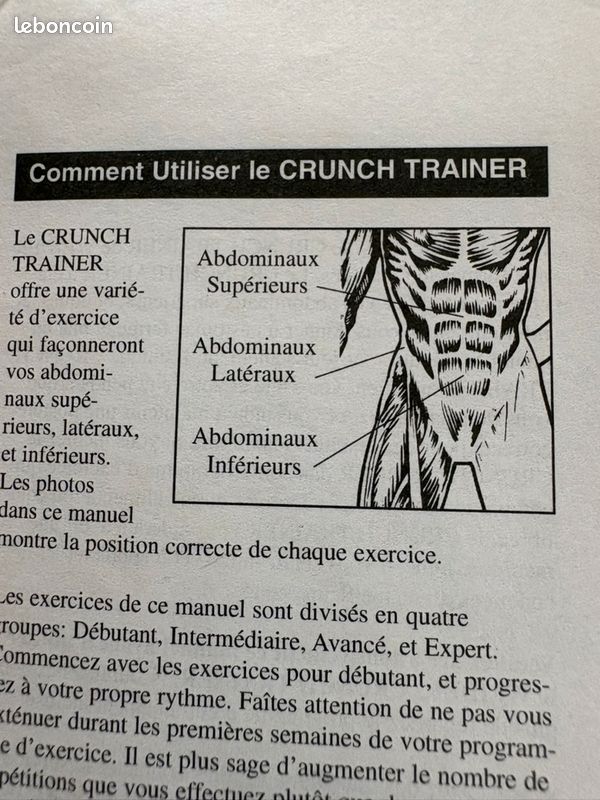 Appareil abdo CRUNCH TRAINER de WEIDER (image 8)