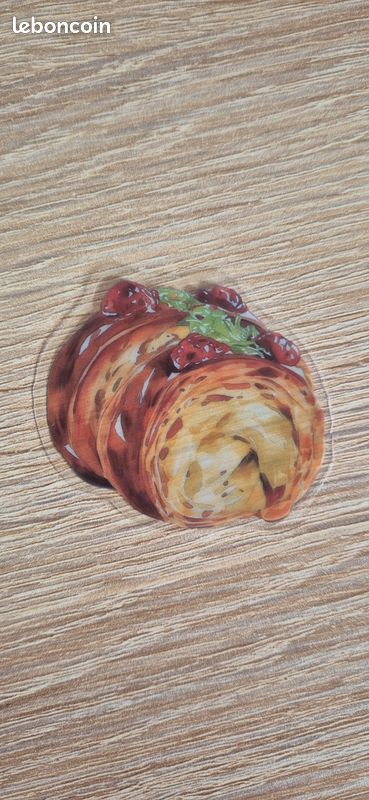 Lot de 15 stickers/ autocollants viennoiserie, đ đ„Ș đ„ pour scrapbooking ou autre... (image 9)