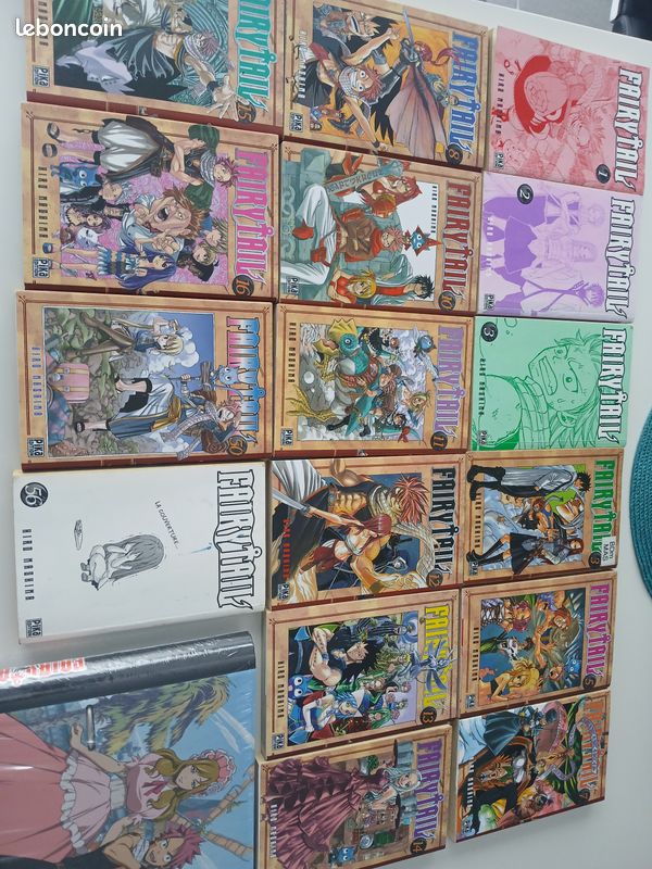 Lot manga fairy tail (image 2)