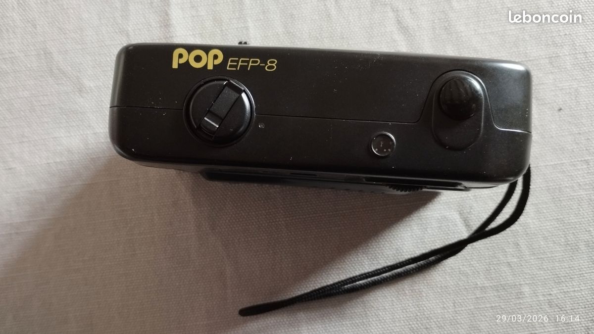 Appareil Photo Argentique Konica Pop BF-8 (années 90, Testé, Avec Boîte D'origine)