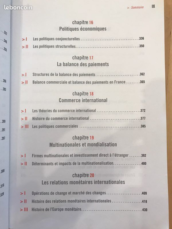 Aide-mémoire Économie (image 7)