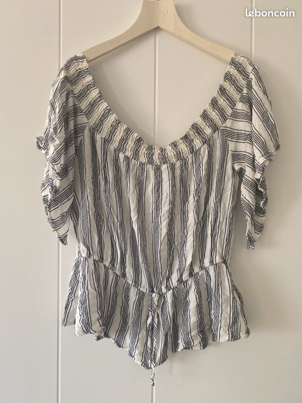 Haut femme col bateau Abercrombie & Fitch S (image 1)