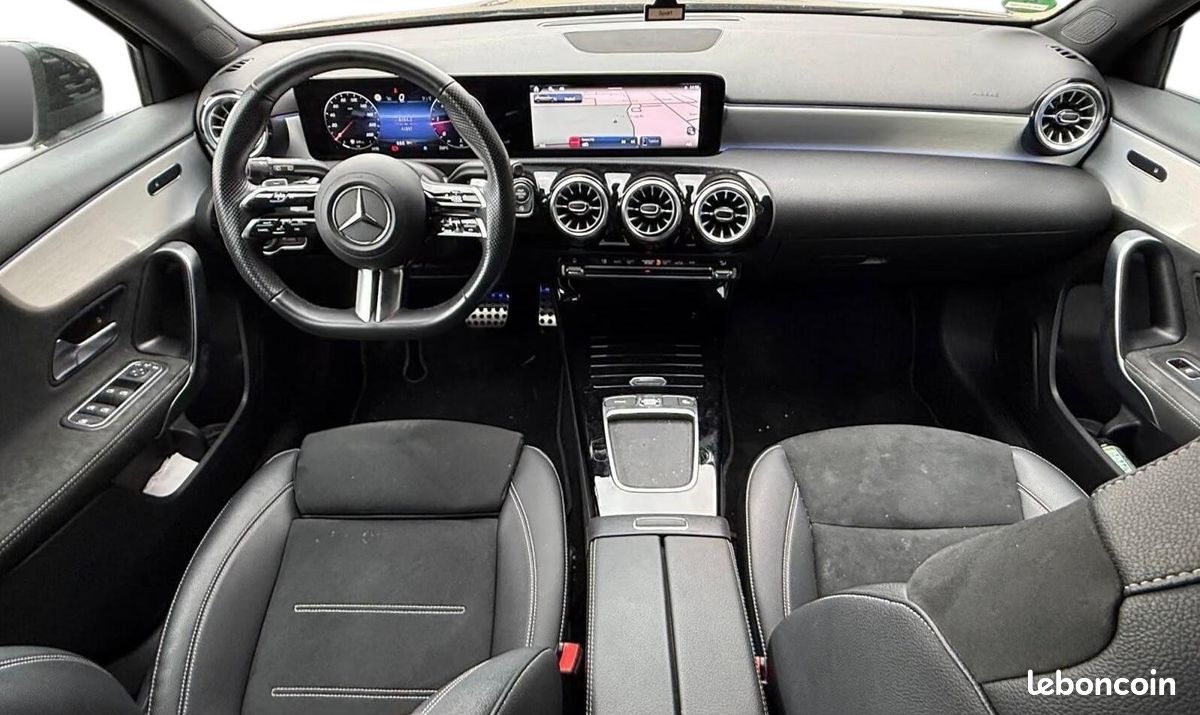 Mercedes-Benz Classe A 200 d AMG Line 150 ch 8G-DCT — Toit Pano / Jantes 19" / Pack Night — Garantie constructeur (image 6)